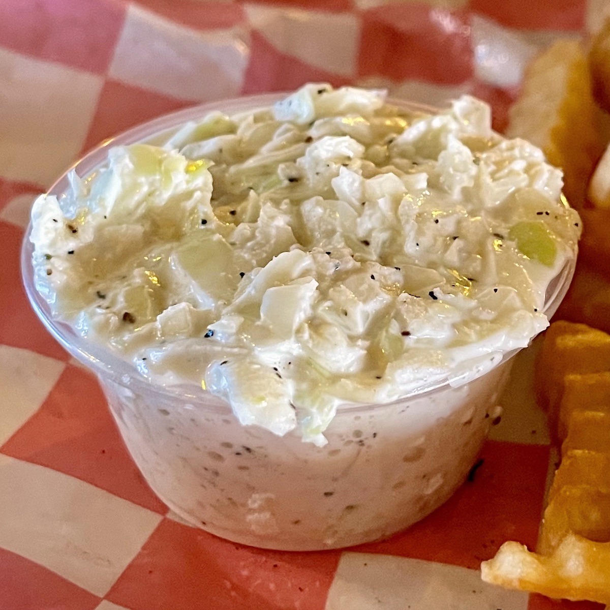 Coleslaw from Shorty's BBQ in Miami, Florida