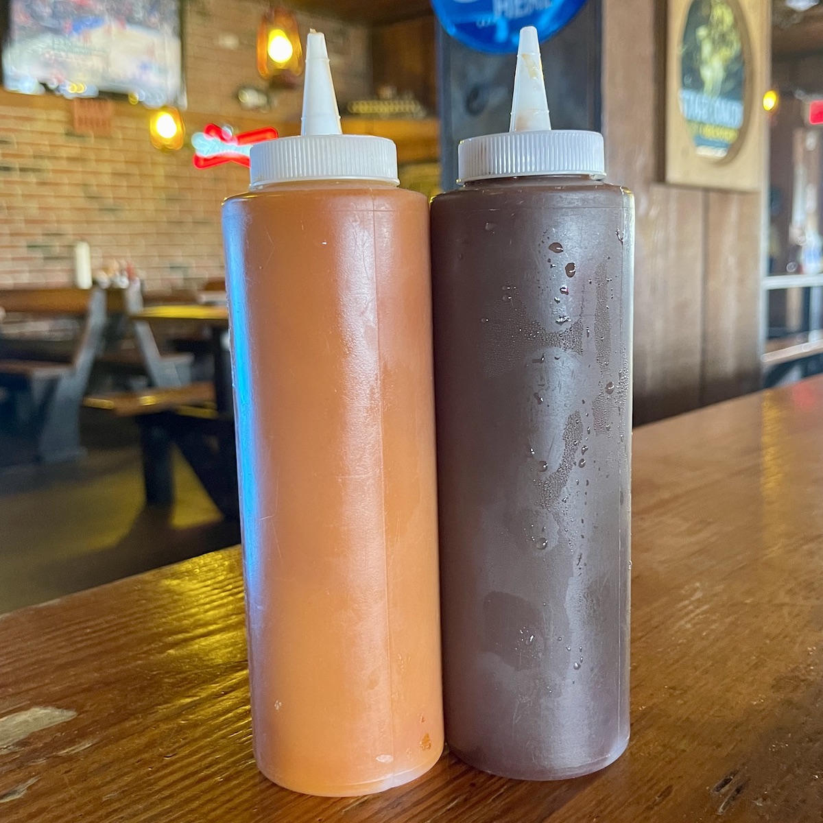 Hot Sauce and BBQ Sauce from Shorty's BBQ in Miami, Florida