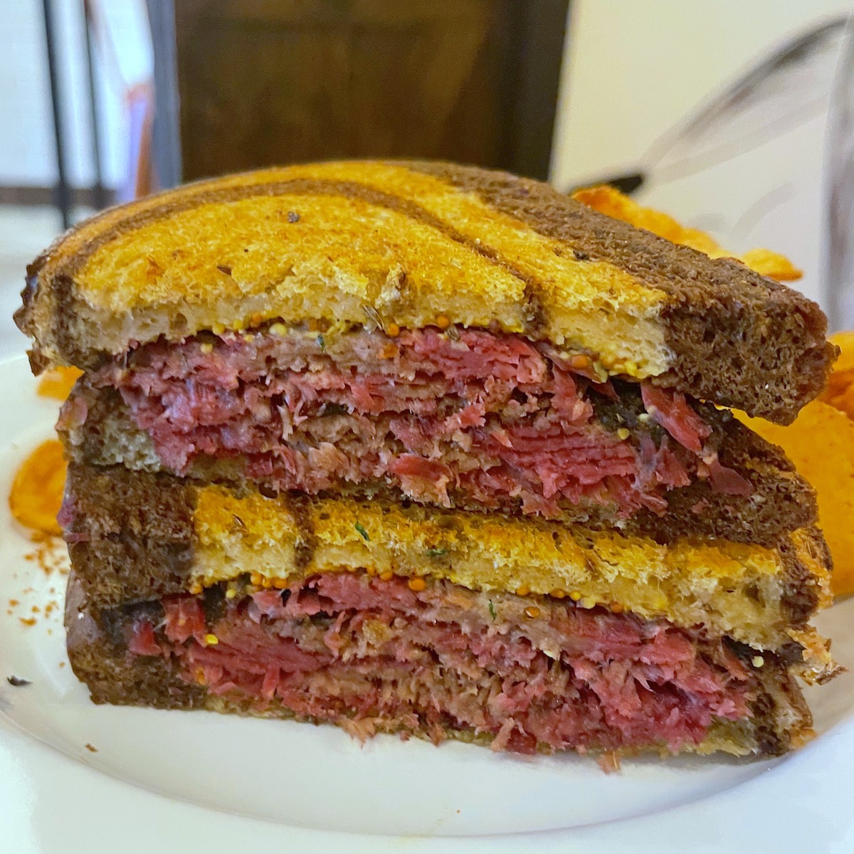 Pastrami Sandwich from Smoke and Dough in West Kendall, Florida