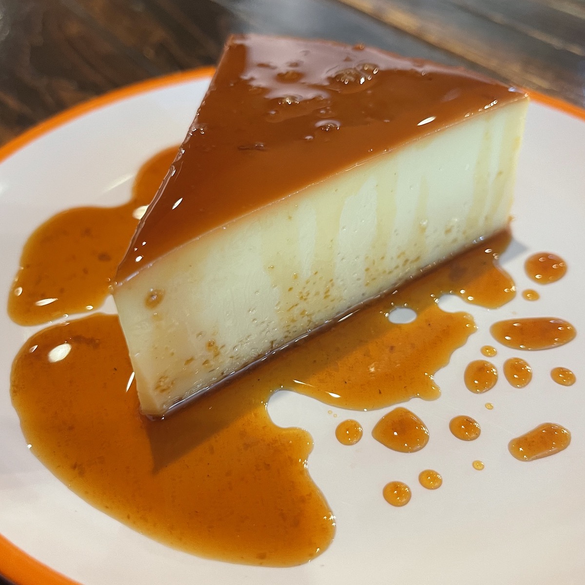 Smoked Flan from Smoke and Dough in West Kendall, Florida