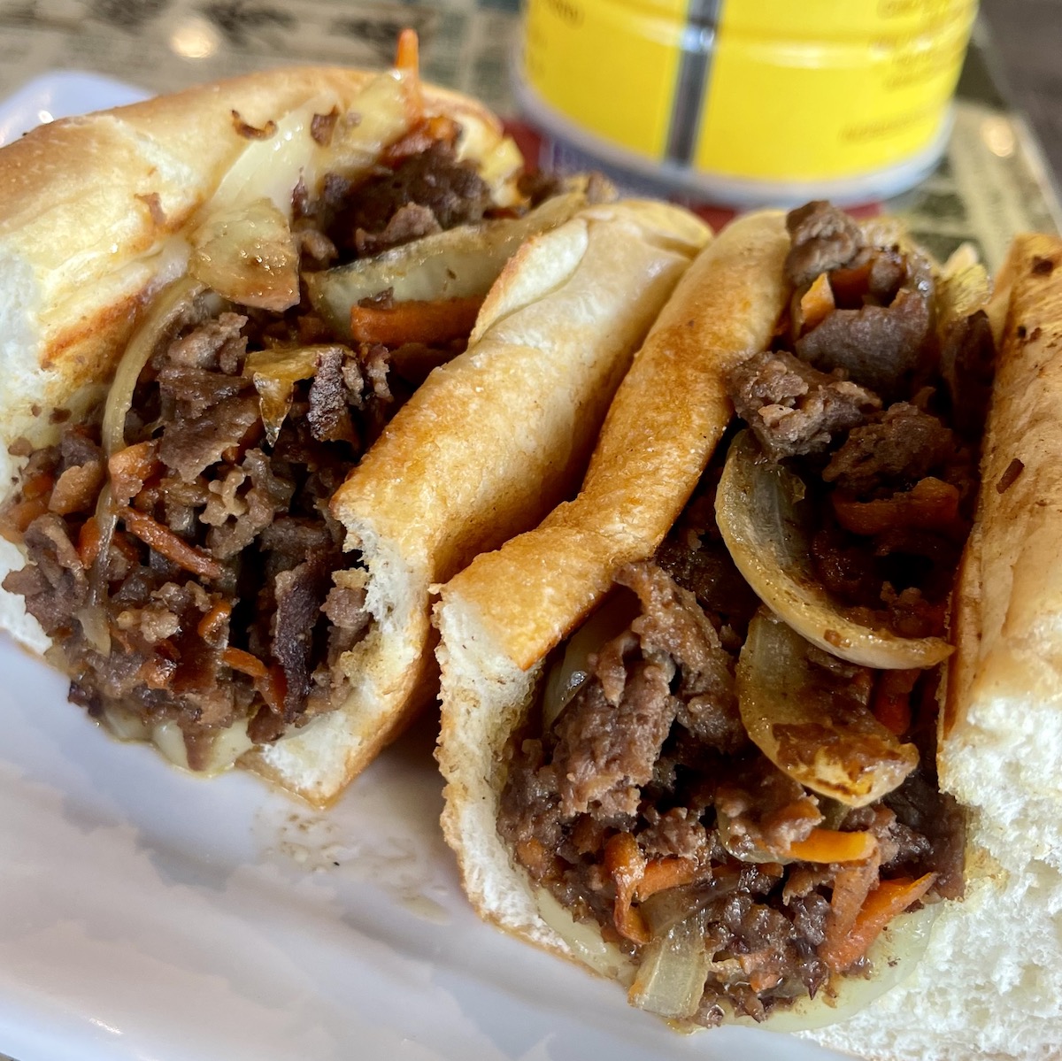 Bulgogi Cheesesteak from Temple Street Eatery in Fort Lauderdale, Florida