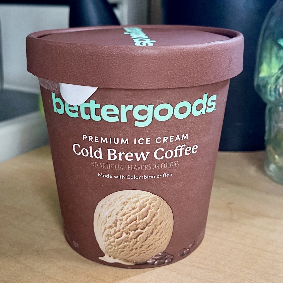 Walmart bettergoods Cold Brew Coffee Ice Cream Pint