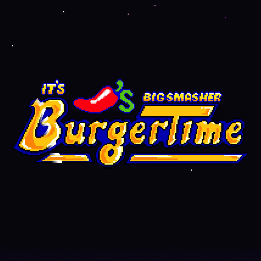 Chili's Big Smasher Burgertime Game Logo