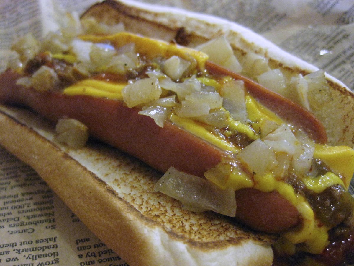 Chili Cheese Dog from Wayback Burgers, formerly Jake's Wayback Burgers