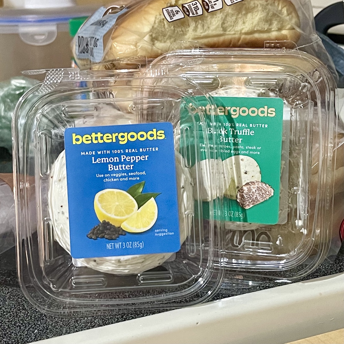 bettergoods Lemon Pepper and Black Truffle Butter