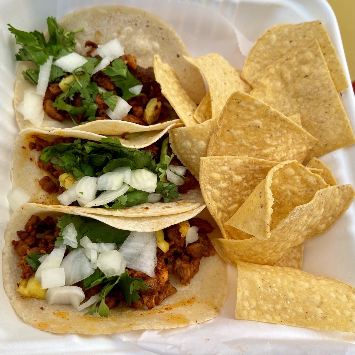 Al Pastor Tacos from Brothers Kitchen Grill Food Truck