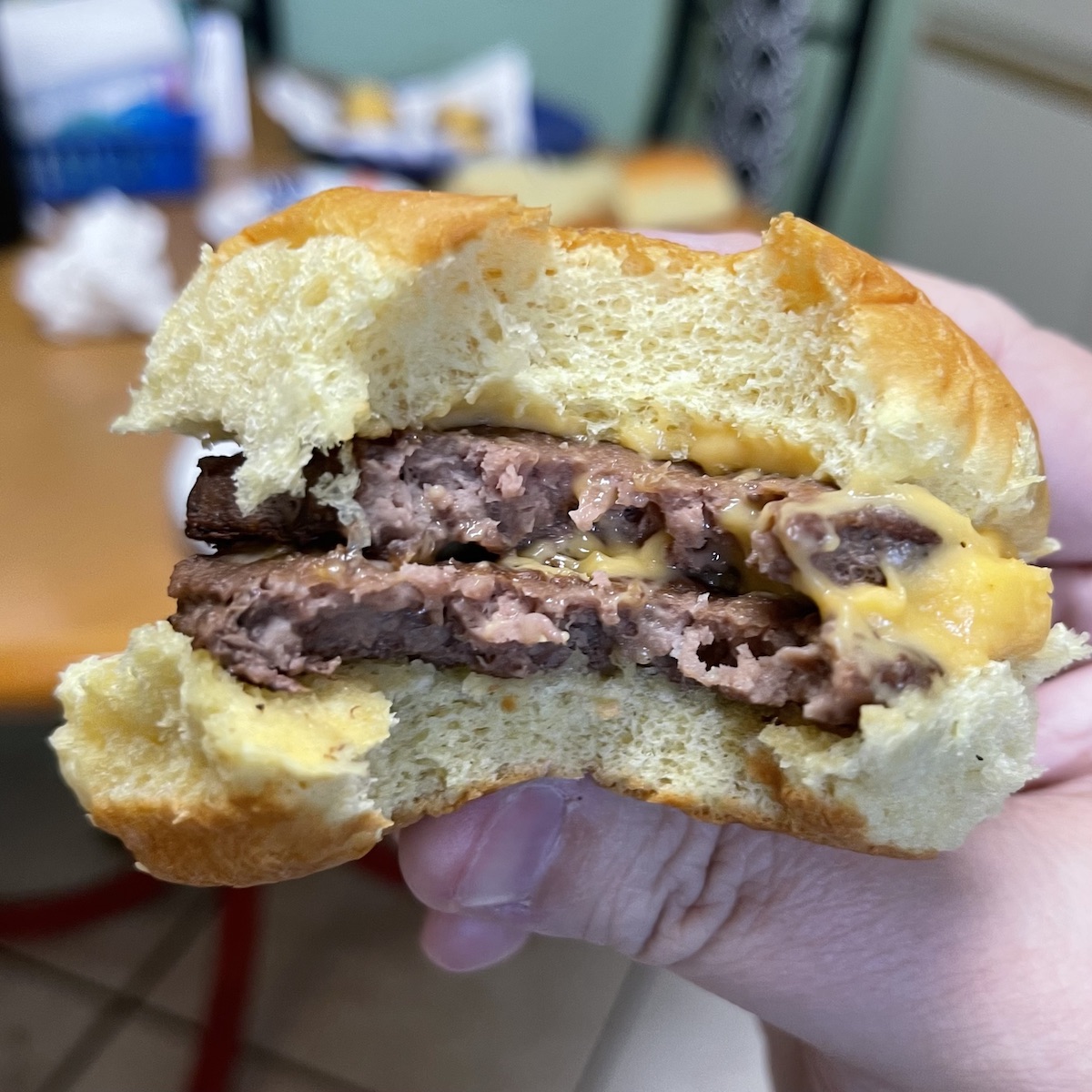 Holten's Chop House Smashed Sliders After One Bite