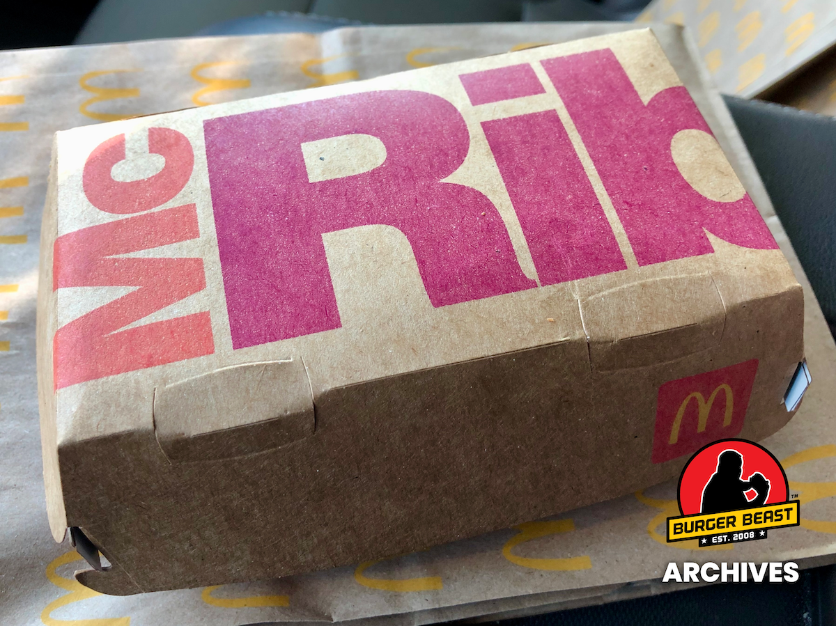 McDonald's McRib Box