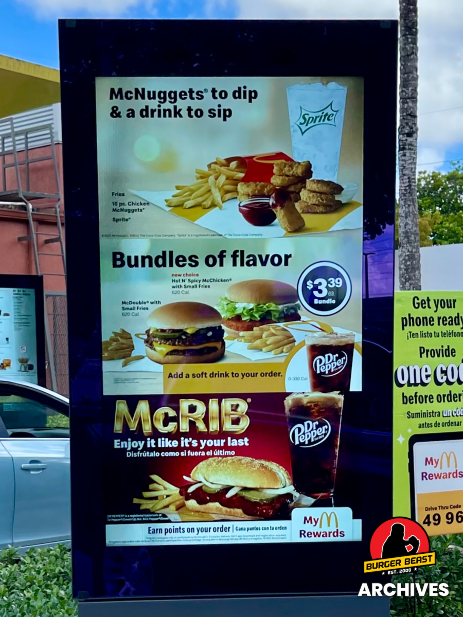 McDonald's McRib Farewell Tour Drive-Thru