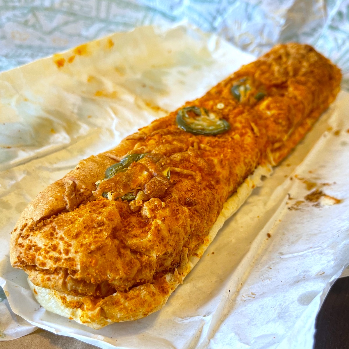 Subway Limited Time Footlong Fiery Meatball Sub