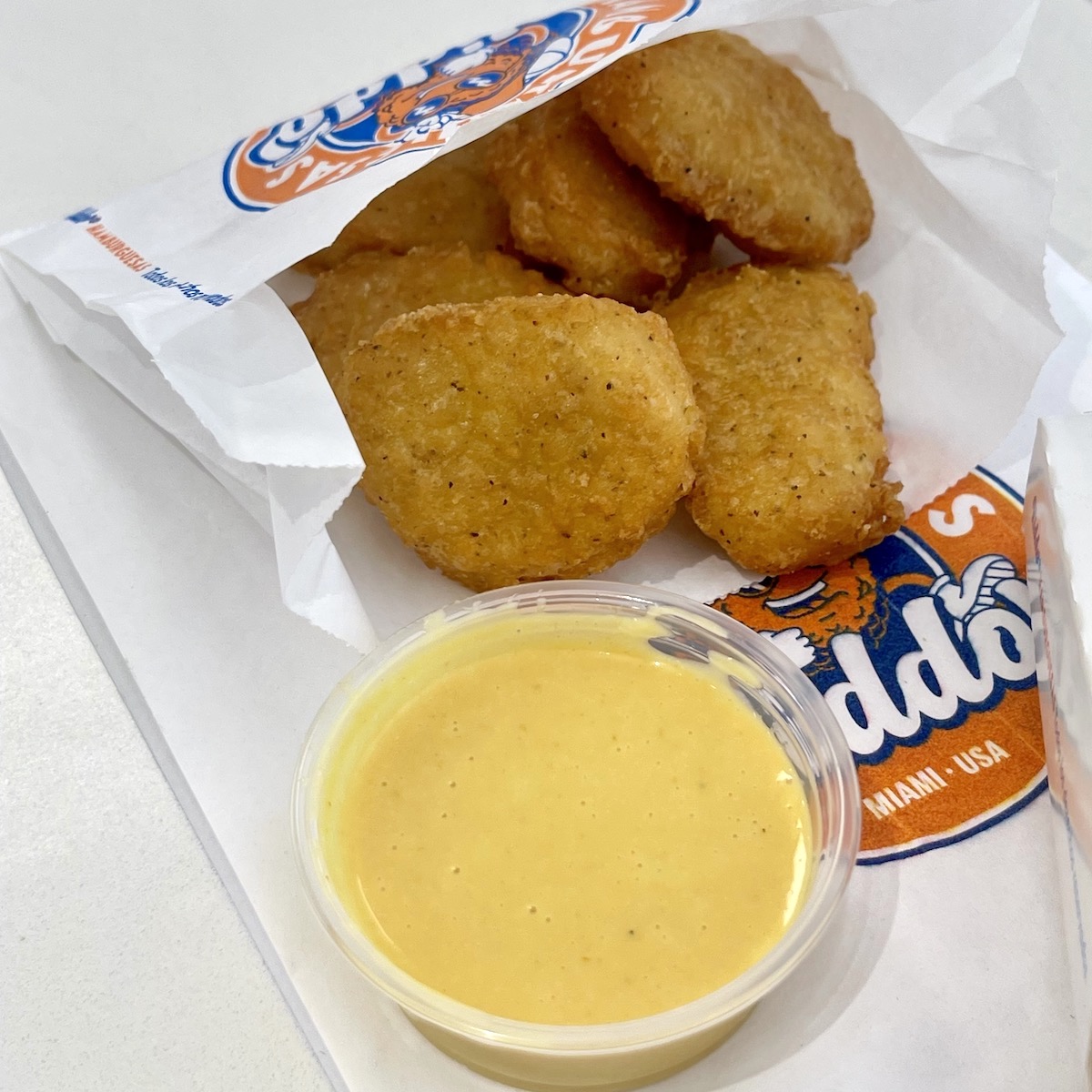 Chicken Nuggets with Honey Mustard from Kiddo Burger in Miami, Florida