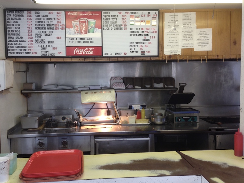 Order Counter at Dairy Ranch in Leesburg, Florida